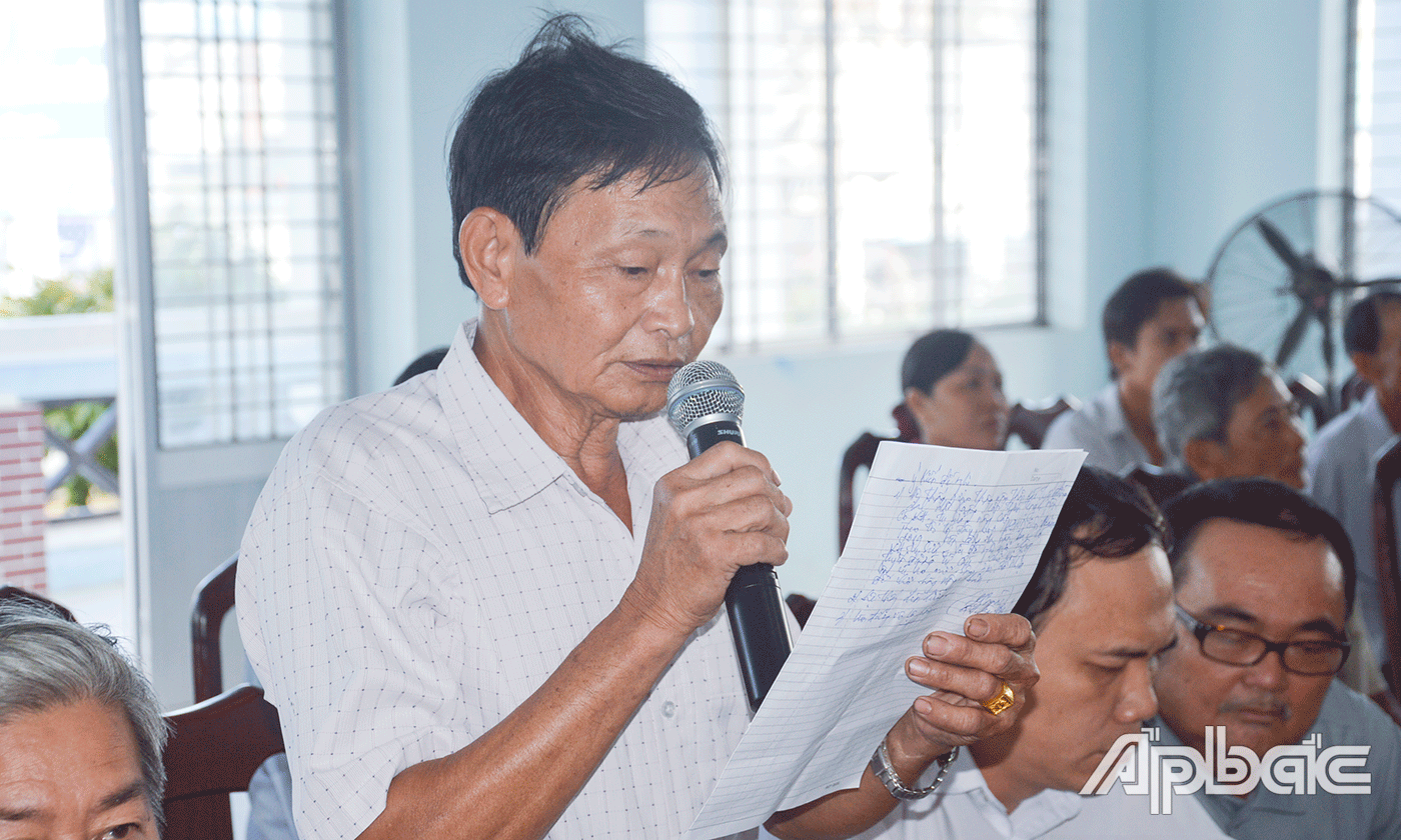Tiền Giang: Cần sớm triển khai Dự án Nâng cấp kinh Chợ Gạo (giai đoạn 2)