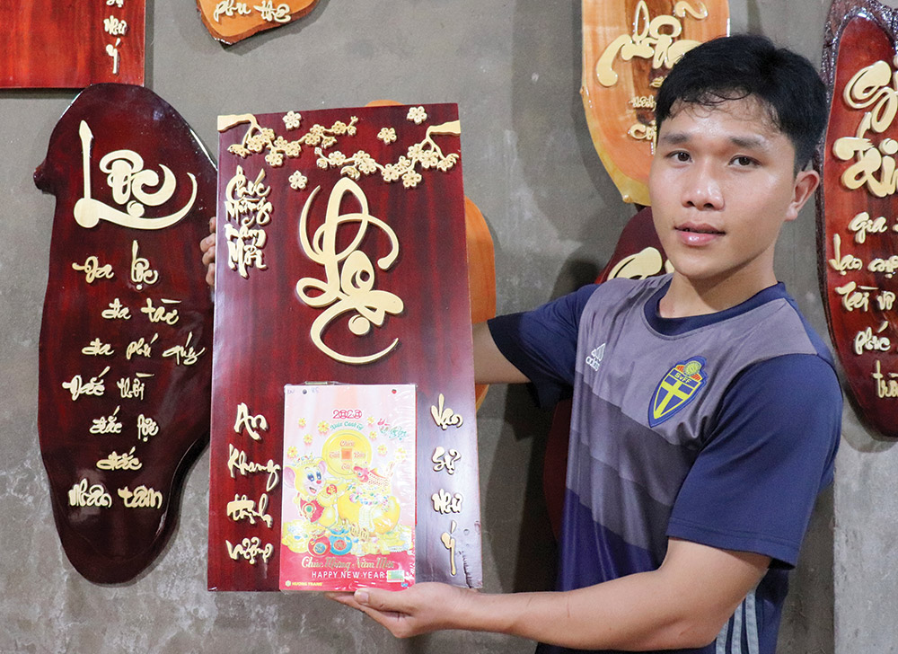Thị trường lịch Tết đã sẵn sàng