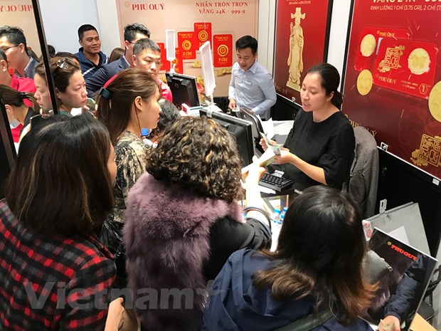 Giá vàng trong nước và tỷ giá trung tâm cùng giảm ngày đầu tuần