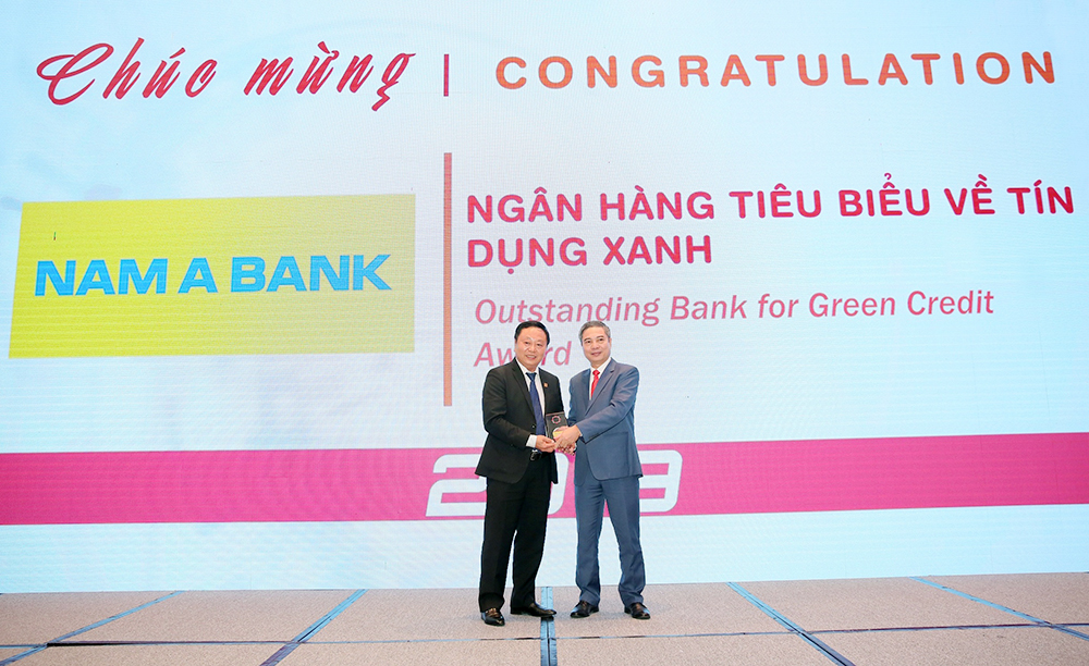 Nam Á Bank nhận giải thưởng "Ngân hàng tiêu biểu về Tín dụng xanh" năm 2019 Nam Á Bank nhận giải thưởng "Ngân hàng tiêu biểu về Tín dụng xanh" năm 2019