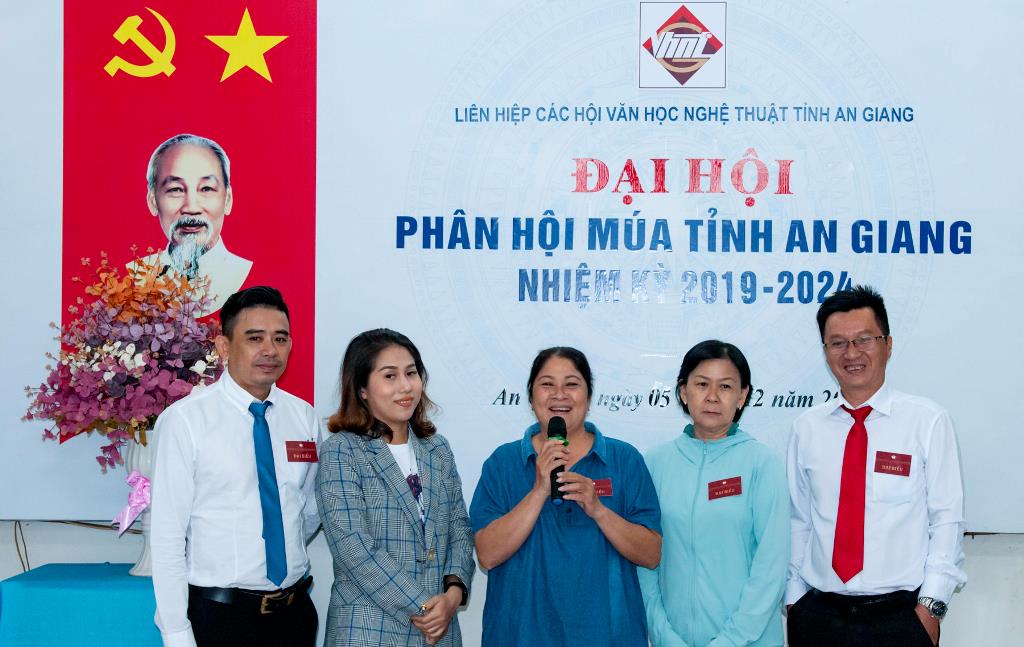 Đại hội Phân hội Múa An Giang nhiệm kỳ 2019 -2024