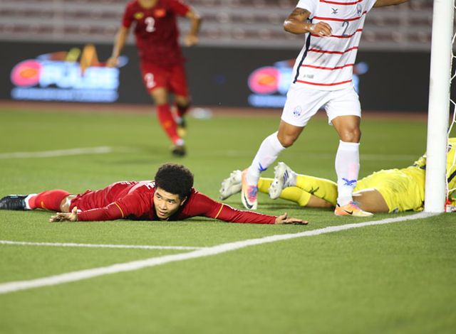 Bóp nghẹt U22 Campuchia, U22 Việt Nam vào chung kết SEA Games 30