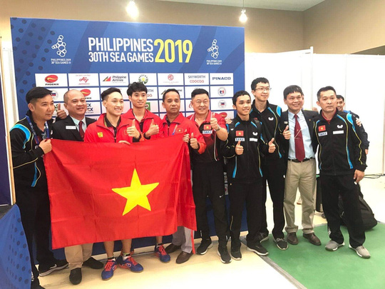 SEA Games 30, ngày 7-12: HCV thứ 2 trong ngày thuộc về bóng bàn