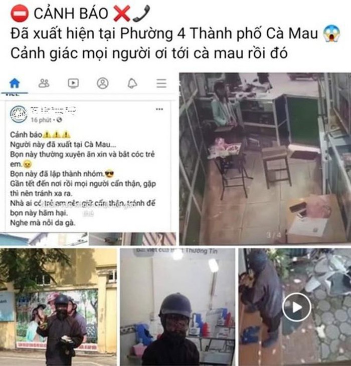 Cô gái 21 tuổi tung tin “người đàn ông bôi đen mặt” xuất hiện ở Cà Mau