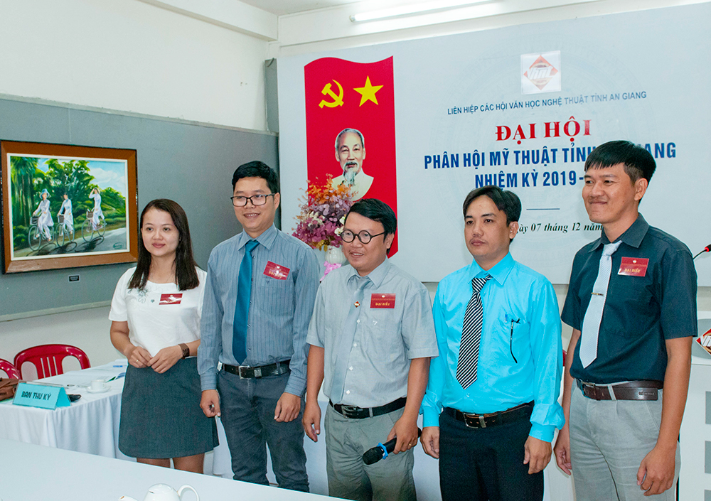 Đại hội Phân hội Mỹ thuật tỉnh An Giang, nhiệm kỳ 2019- 2024
