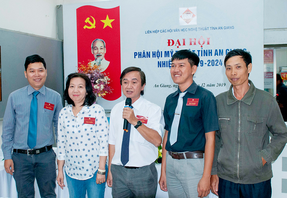 Đại hội Phân hội Mỹ thuật tỉnh An Giang, nhiệm kỳ 2019- 2024