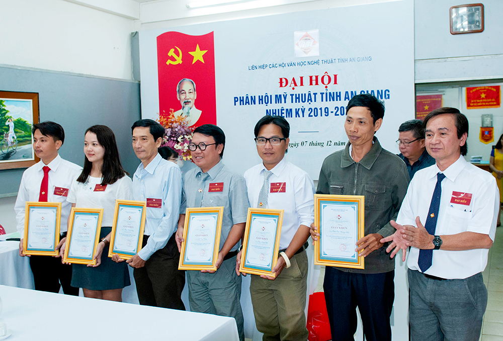 Đại hội Phân hội Mỹ thuật tỉnh An Giang, nhiệm kỳ 2019- 2024