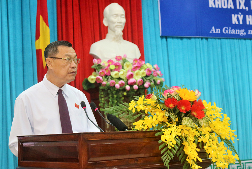 Ông Lê Văn Phước trúng cử chức vụ Phó Chủ tịch UBND tỉnh (nhiệm kỳ 2016-2021)