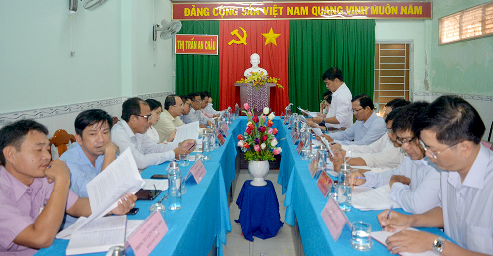 An Châu chuẩn bị tốt Đại hội đại biểu Đảng bộ (nhiệm kỳ 2020 – 2025) An Châu chuẩn bị tốt Đại hội đại biểu Đảng bộ (nhiệm kỳ 2020 – 2025)