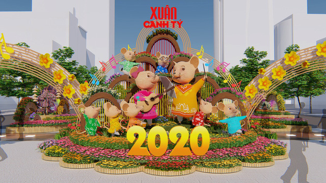 Ngày 22-1 khai mạc Đường hoa Nguyễn Huệ Xuân Canh Tý 2020