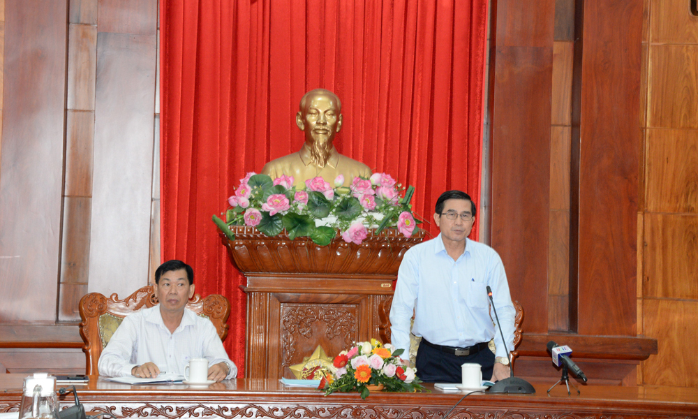 Tiền Giang bàn giải pháp chống hạn, mặn