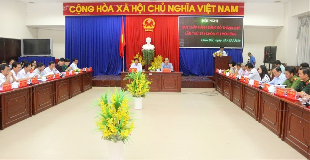 TP.Châu Đốc thực hiện đạt và vượt 16/16 chỉ tiêu năm 2019 TP.Châu Đốc thực hiện đạt và vượt 16/16 chỉ tiêu năm 2019