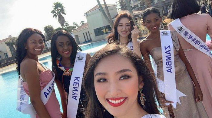 Người đẹp Thanh Khoa đăng quang Hoa hậu Sinh viên Thế giới 2019