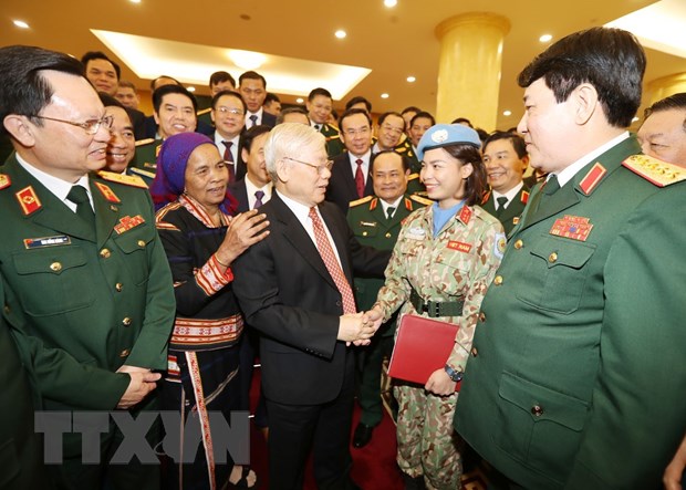 Tổng Bí thư, Chủ tịch nước gặp mặt đại biểu điển hình tiên tiến
