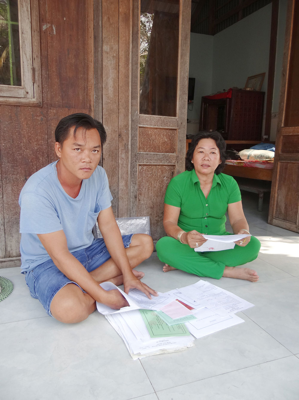 Yêu cầu được vào hộ khẩu của con trai