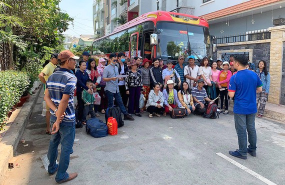 Chăm lo chu đáo người lao động đón tết