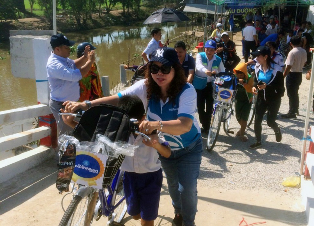 Khánh thành cầu Đường Cầm xã Núi Voi