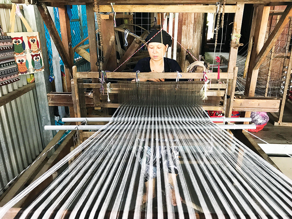 Độc đáo thổ cẩm truyền thống