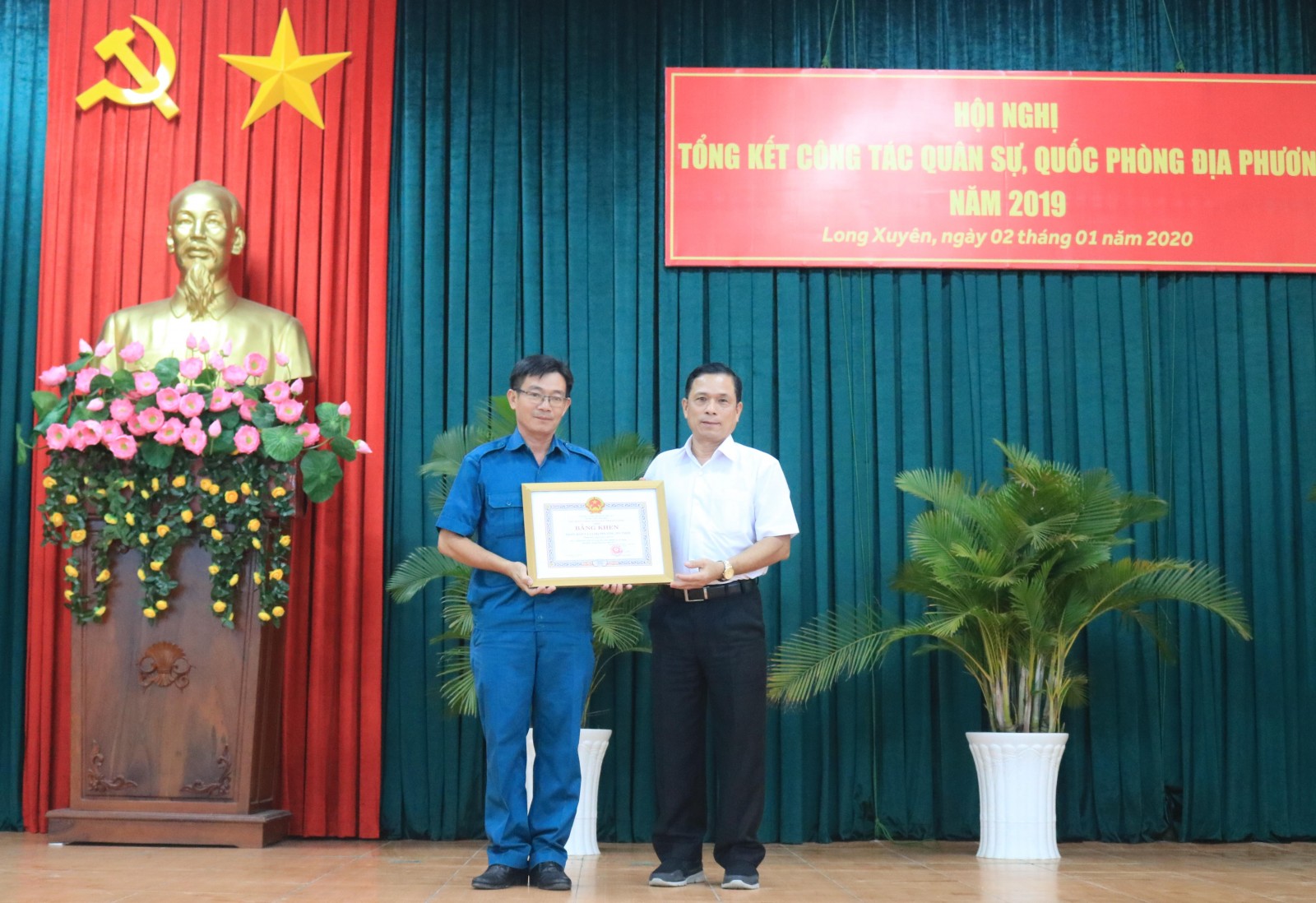TP. Long Xuyên tổng kết công tác quân sự, quốc phòng địa phương năm 2019