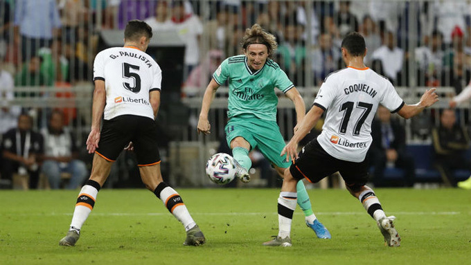Đè bẹp Valencia, Real hẹn Barca ở chung kết Siêu cúp TBN