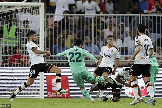 Đè bẹp Valencia, Real hẹn Barca ở chung kết Siêu cúp TBN