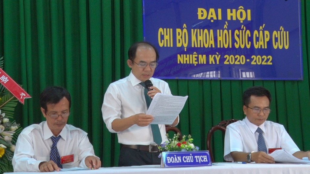 Phú Tân tổ chức Đại hội điểm chi bộ cụm xã, thị trấn và ngành