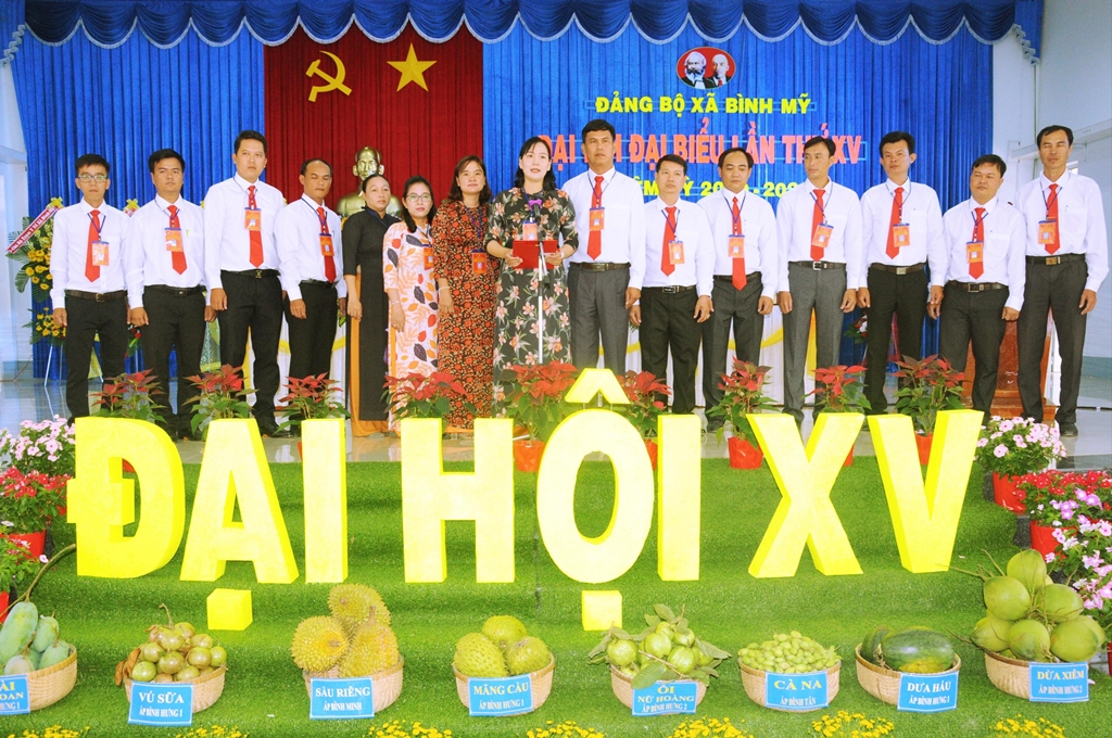 Đại hội Đại biểu Đảng bộ xã Bình Mỹ lần thứ XV, nhiệm kỳ 2020 - 2025 thành công tốt đẹp