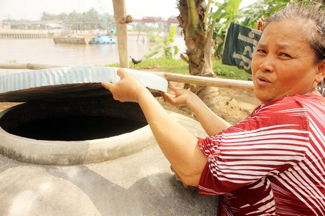 Độ mặn đã chạm ngưỡng lịch sử 10‰