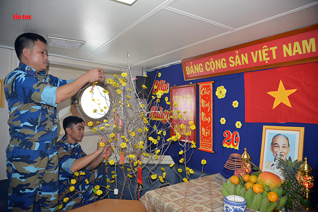 Cảnh sát biển lên đường canh giữ vùng biển đảo ngày Tết
