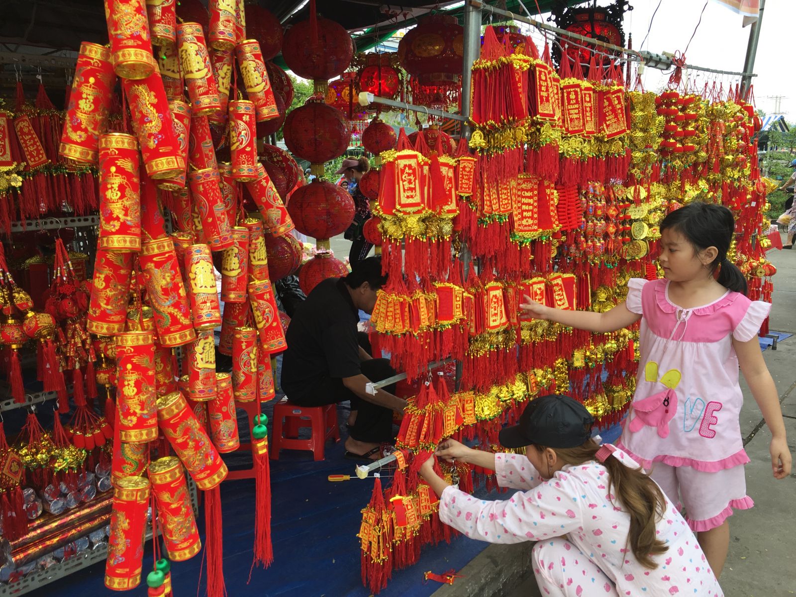 Long An: Trăm hoa khoe sắc ở chợ hoa Xuân
