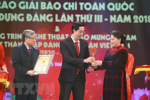 Giải 'Búa liềm Vàng' 2019 phản ánh sinh động thực tiễn xây dựng Đảng