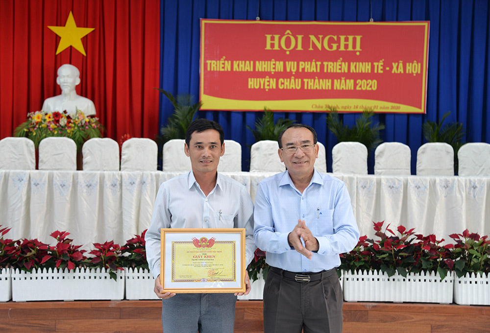 Châu Thành triển khai kế hoạch phát triển kinh tế - xã hội năm 2020