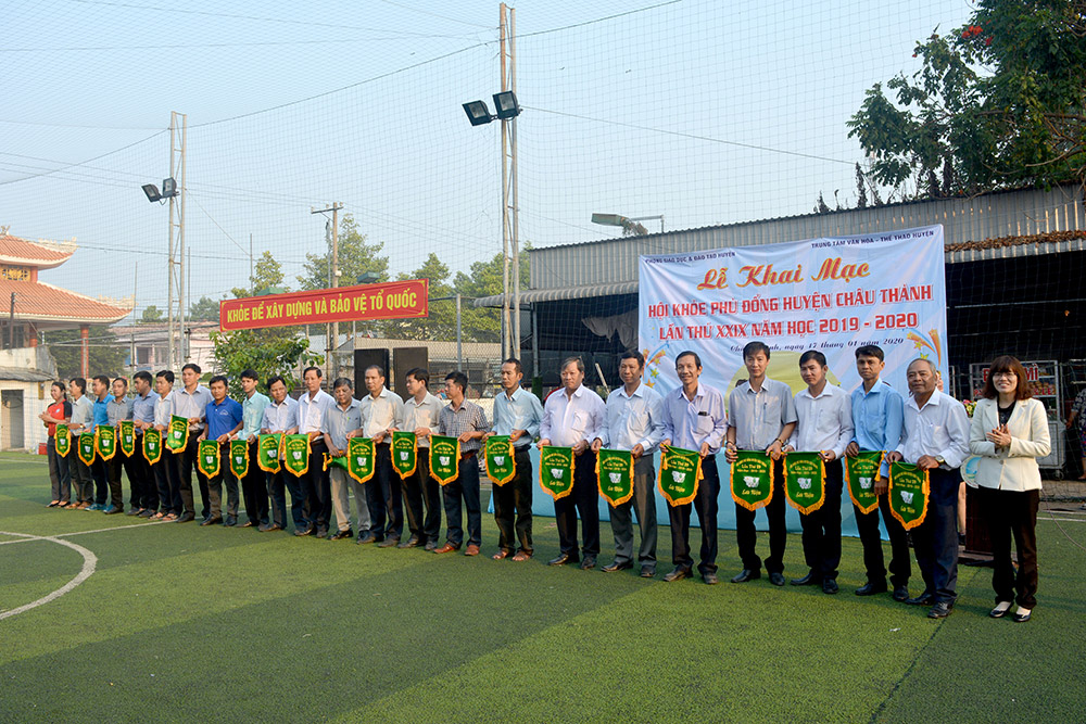 Châu Thành khai mạc Hội khỏe Phù Đổng lần thứ 29