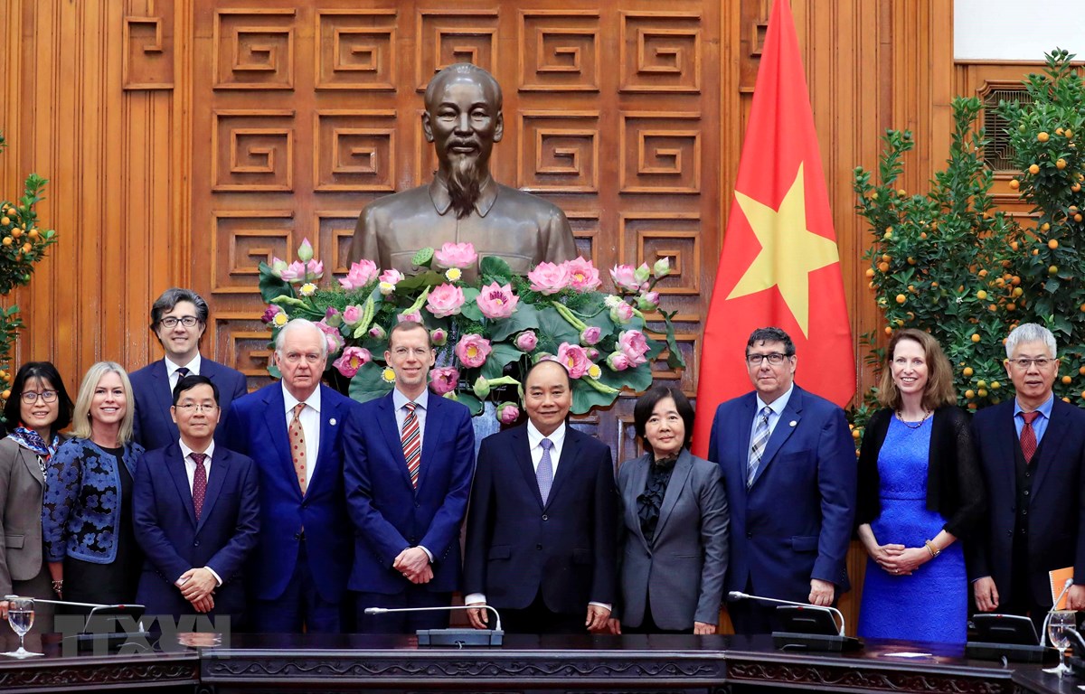 Thủ tướng Nguyễn Xuân Phúc tiếp lãnh đạo Trường Harvard Kennedy