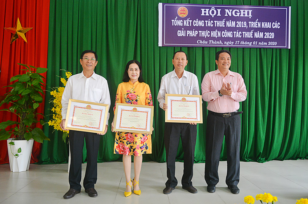 Tổng thu ngân sách trên địa bàn Châu Thành đạt trên 88 tỷ đồng