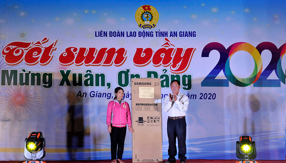 Liên đoàn Lao động tỉnh An Giang tổ chức Chương “Tết sum vầy” mừng Xuân, ơn Đảng năm 2020