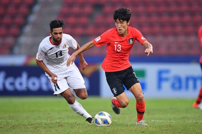 U.23 Hàn Quốc thắng nghẹt thở U.23 Jordan, vào bán kết U.23 Châu Á