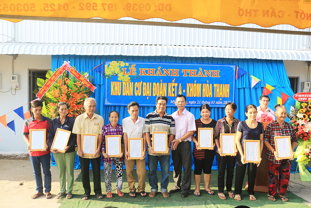 TP. Long Xuyên khánh thành nhiều công trình trong những ngày đầu năm mới