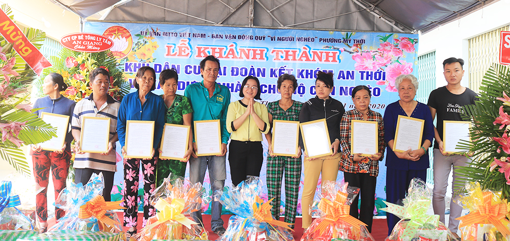 TP. Long Xuyên khánh thành nhiều công trình trong những ngày đầu năm mới