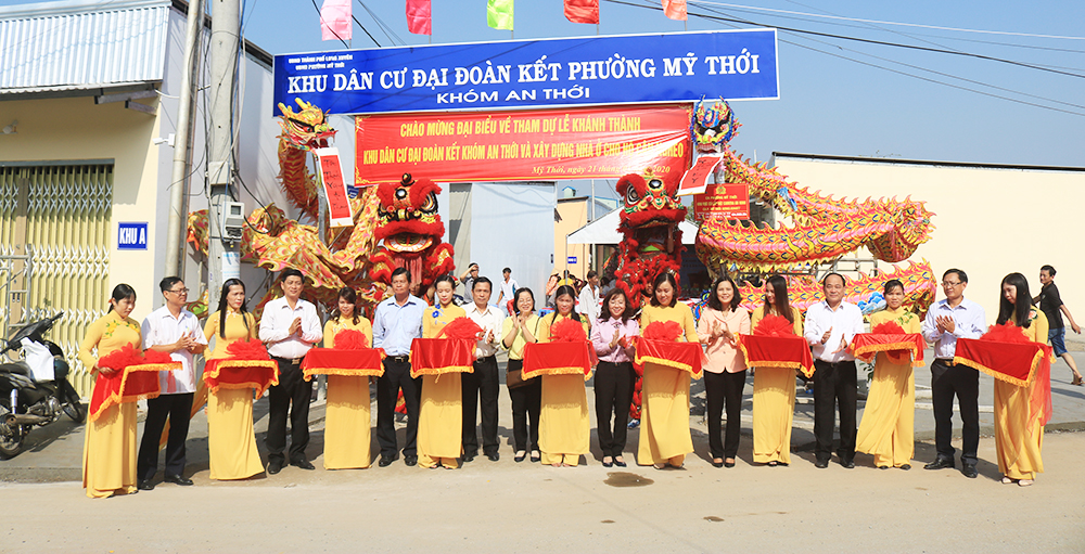 TP. Long Xuyên khánh thành nhiều công trình trong những ngày đầu năm mới
