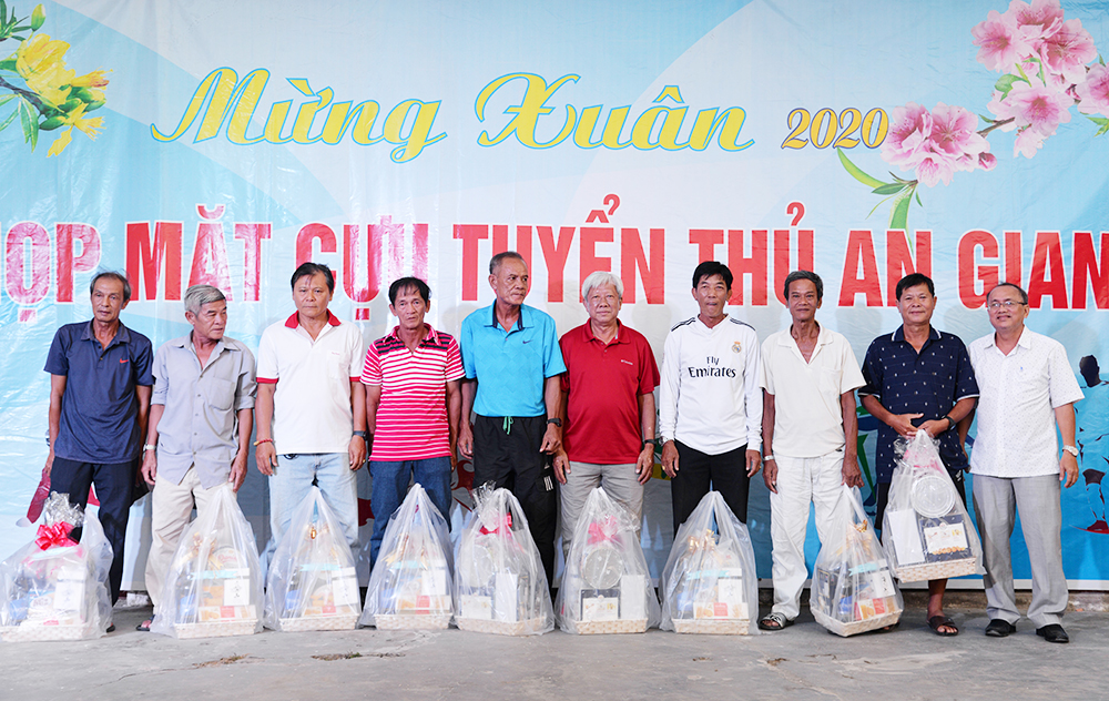 Họp mặt cựu tuyển thủ An Giang
