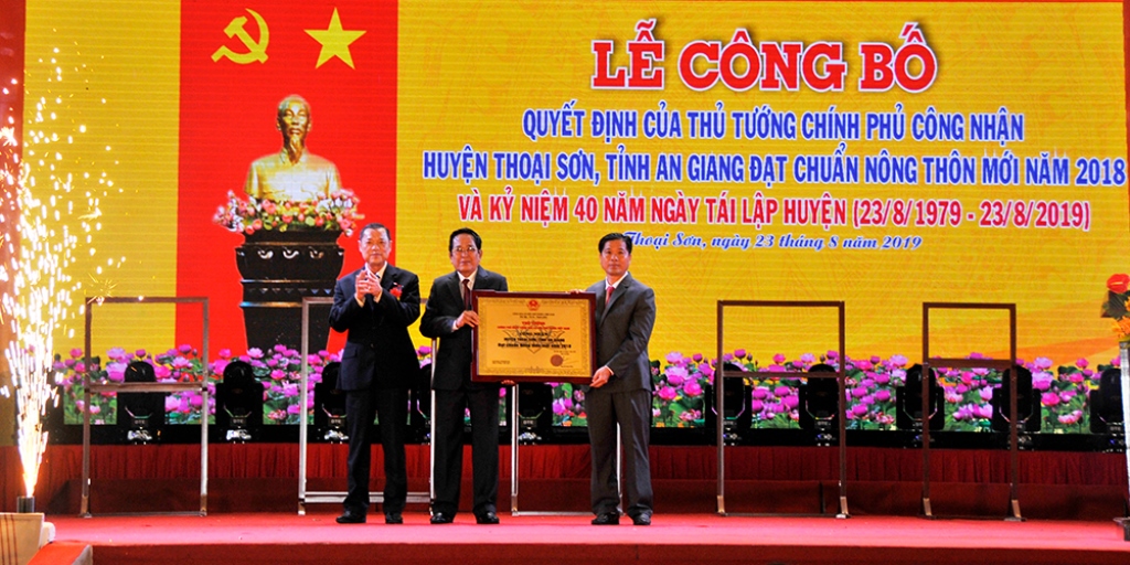 Sức bật ở huyện nông thôn mới Thoại Sơn