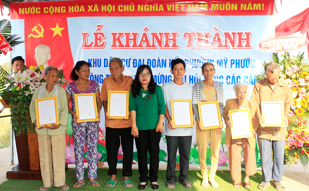 Long Xuyên: Thêm khu dân cư cho hộ nghèo đón Tết
