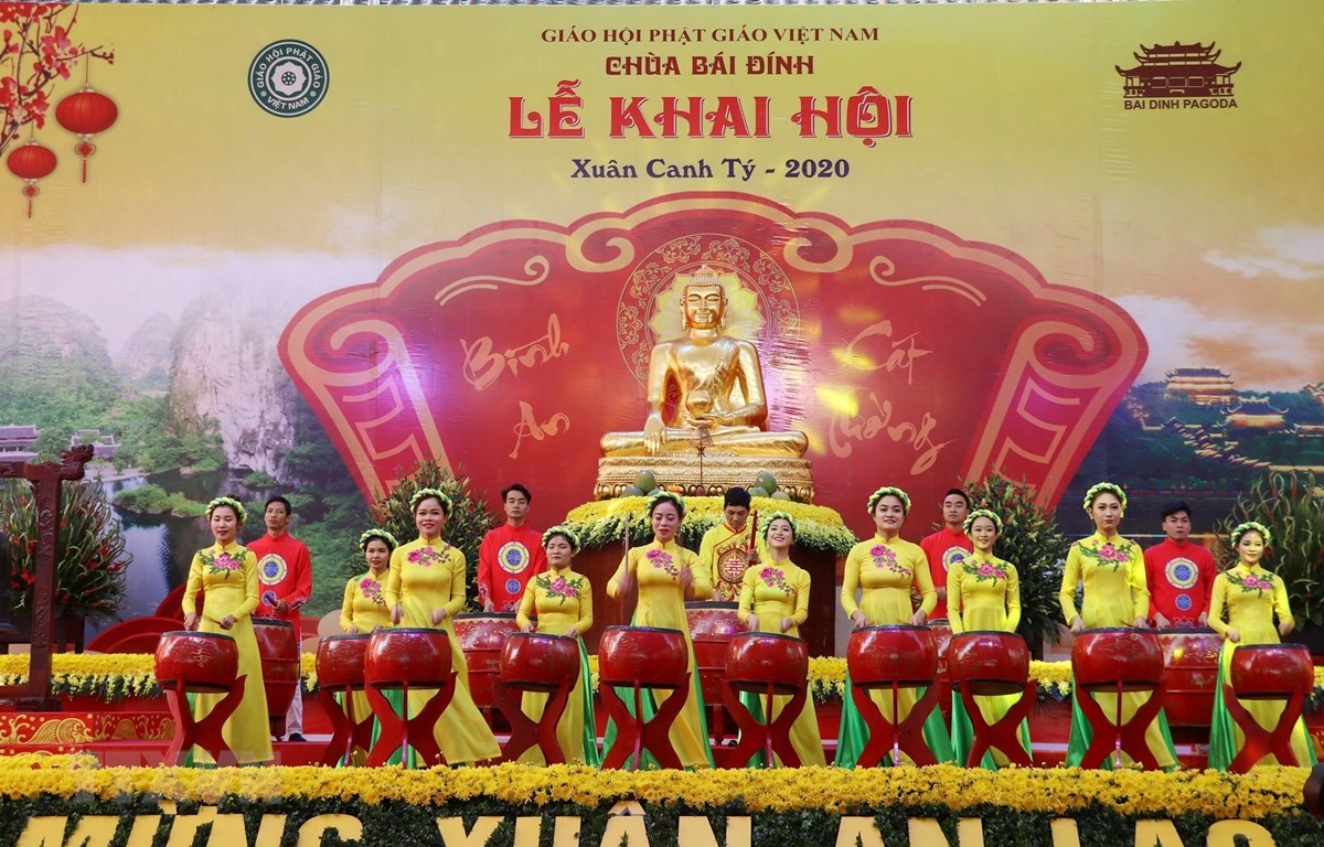 Ninh Bình: Khai hội chùa Bái Đính Xuân Canh Tý 2020