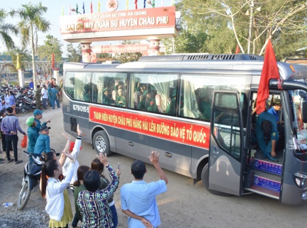 Châu Phú sẵn sàng cho ngày giao quân
