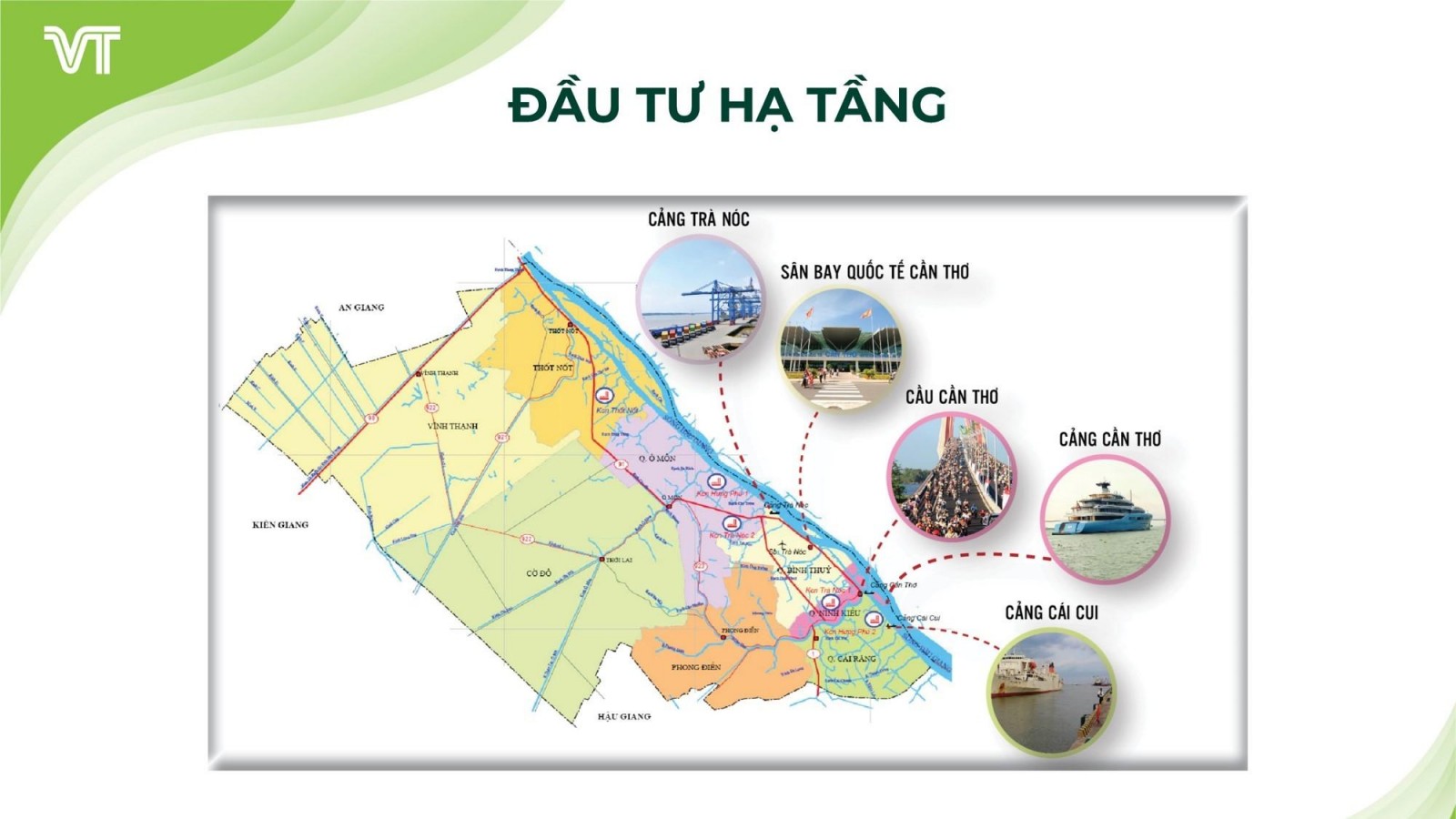 Vĩnh Thạnh Center: Đón đầu kinh tế thịnh vượng Hình ảnh đầu tư hạ tầng tại khu vực Cần Thơ