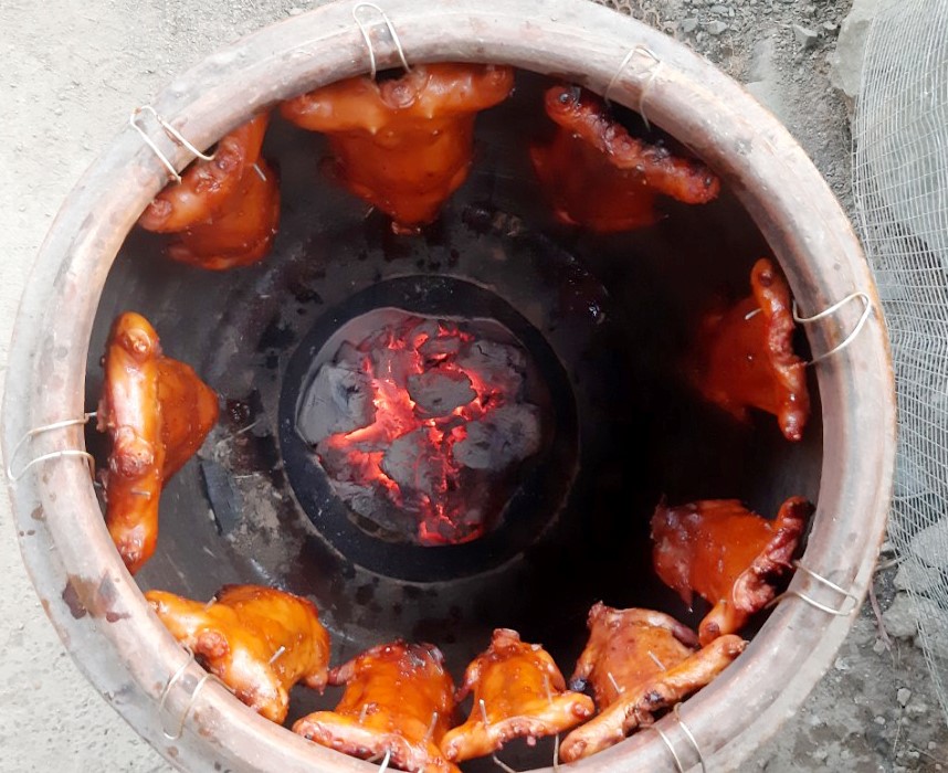 Vang xa đặc sản chuột đồng miền Tây