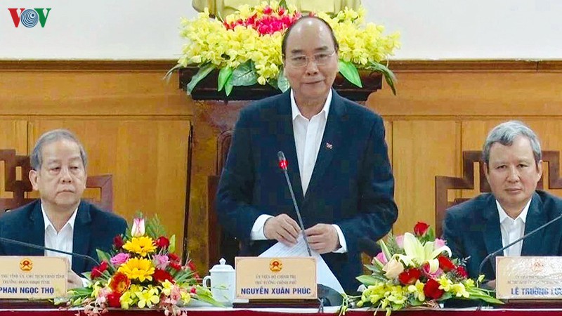Thủ tướng Nguyễn Xuân Phúc làm việc tại Thừa Thiên Huế