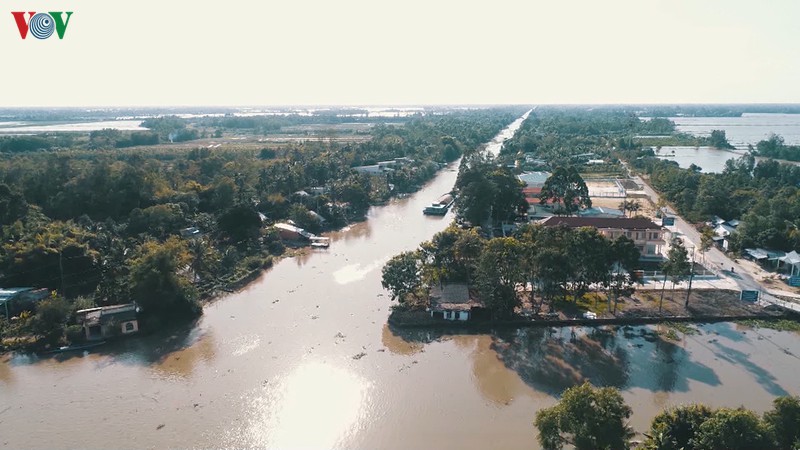Hậu Giang: Nước mặn xâm nhập với nồng độ tăng đột biến