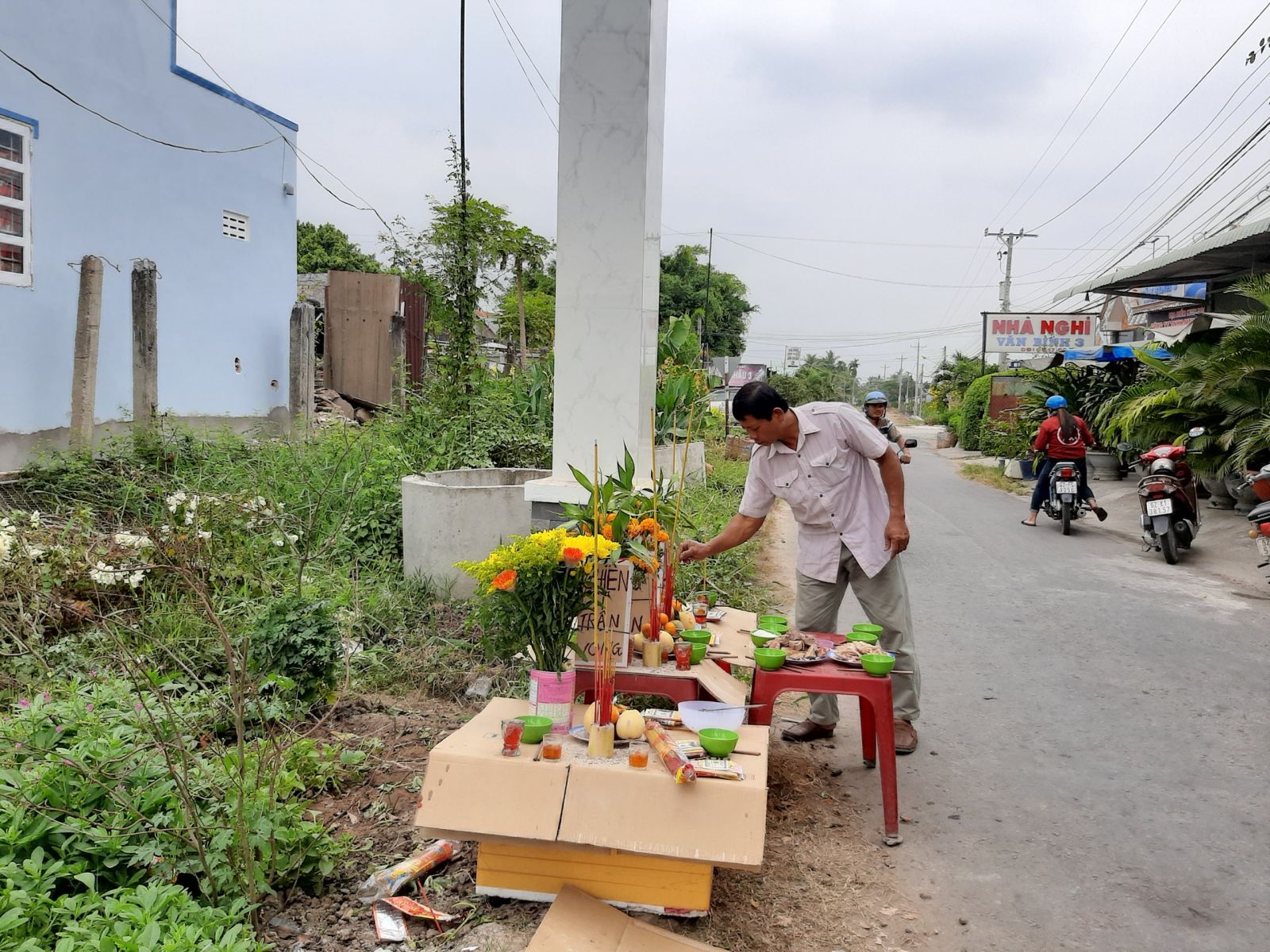 Lễ hội Làm Chay – Đốt Ông Tiêu từ ngày 15 âm lịch